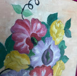 Framed Floral Arrangement in Vase Painting