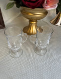 Pair of Portugal Glass Coffee Glasses