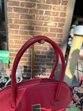 Small Red Leather Liz Claiborne Purse