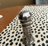 Large Silver Pepper Grinder Decoration