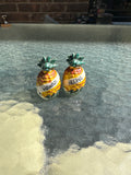 Pair of Pineapple Salt and Pepper Shakers