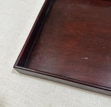 Wooden Square Simple Tray