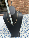 Thick Silver Simple Necklace