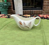 Mid-Century Gravy Saucer Reticulated Design Flower