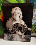 Black and White Marilyn Monroe Quote Print
