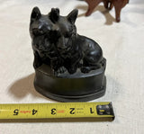 Vintage Cast Iron Scottish Terrier Doorstop