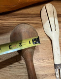Trio of Safari Animal Wooden Spoons