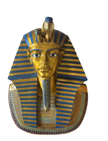 Large Wooden Egyptian Gold Painted Wall Hanging
