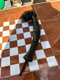Antique African Wooden Pipe and Art Piece