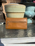 Nine West Light Brown Leather Wallet