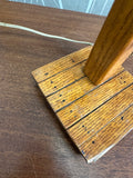 Small Rustic Wooden Table Lamp