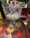 Pair of Crystal Decorative or Serving Bowls