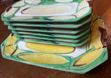 Collection of Ceramic Corn Serving Dishes- Set of 7