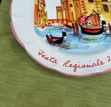 Ceramic Italian Painted Decorative Plate