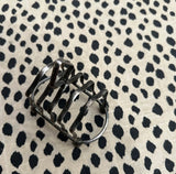 Small Silver Envelope Holder/Desk Accessory