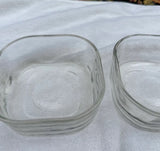 Pair of Glass Square Dishes