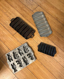 Collection of Cast Iron Pan Molds- Set of 4