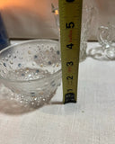 Collection of Glass Bowls and Creamer Cups- Set of 5