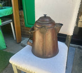 1970s Solid Copper Farmhouse Pitcher