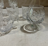 Collection of Detailed Champagne Glasses, Mugs, Etc- Set of 9