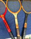 Vintage Trio of Wooden Wilson Tennis Rackets