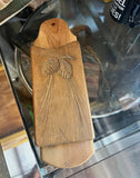Wheat Hand Carved Wall Pocket