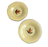 Pair of Small Ceramic Swedish Decorative Plates