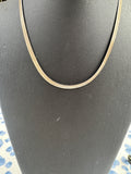 Thick Silver Simple Necklace