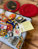 Instant Collection of Boy Scout Memorabilia and Case