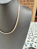 Thick Silver Simple Necklace