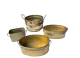 Collection of Brass Decorative Bowls