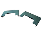 Forest Green Upholstered Valances