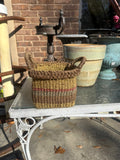 Colorful Wicker Square Basket