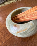 Small Marble Bowl With Matchsticks
