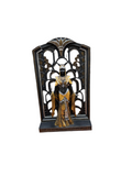 Gold Egyptian Figure With Black Decorative Standing Frame