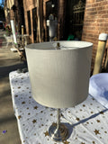 Silver Table Lamp