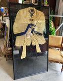 Vintage Framed Asian Kimono Art Piece