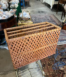 Wicker Desk/Paper Organizer Basket