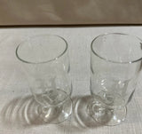 Pair of "H" Monogrammed Glasses