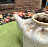 Hand Made Pottery Folded Teapot