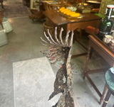 Large Vintage Standing Brutalist Style Sculpture