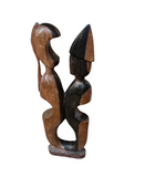 Large Wooden Biomorphic Sculpture