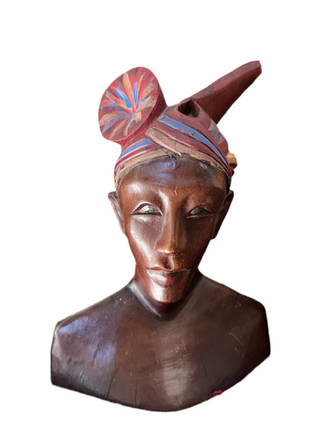 Hand Carved African Wooden Sculpture
