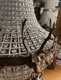 Oversized Jumbo Deer 6 Head Stunning Chandelier