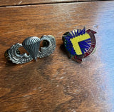 Pair of Parachute Vintage Pins