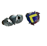Pair of Parachute Vintage Pins