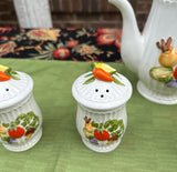 Ceramic Vegetable Tea Set- Set of 10