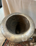 Pair of Brass Standing Indoor Planters