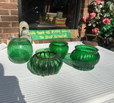Instant Collection of Green Glass Catchalls