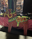 Jumbo Swedish Horse Nordic Hand Painted Sculpture